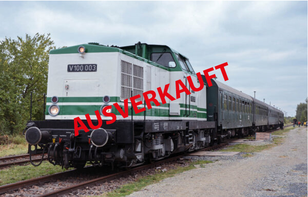 Sonderfahrt zum Erfurter Weihnachtsmarkt mit V 100 003